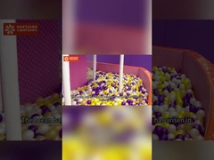 다채로운 아기 값싼 어린이 유아 놀이터 플라스틱 부드러운 반 유연성 바다 볼 피트볼