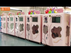 상업용 면탕 공장 테마 공원용 자동 판매 기계 스캐너