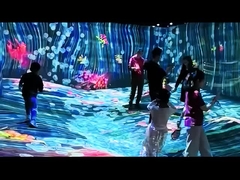 몰입 요가 스튜디오 요가 몰입 방 3d Vr 요가 경험 4k HD 프로젝터