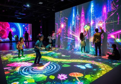 에 대한 최신 회사 뉴스 인터랙티브 프로젝션: 더 이상 공간을 침묵하게 두지 마세요!