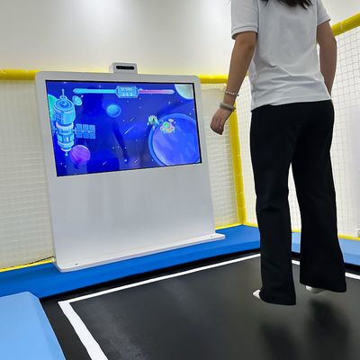좋은 가격 75 Inch Intelligent Interactive Game Trampoline Park All-In-One Indoor Playground for Children for Shopping Mall 온라인으로