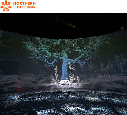좋은 가격 아트 연회장 인터랙티브 월 몰입형 공간 3D 디지털 디스플레이 프로젝터 온라인으로