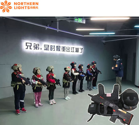 좋은 가격 지능형 센싱 레이저 태그 총 아케이드 기계 웨스트 전투 멀티 플레이어 무선 시스템 온라인으로