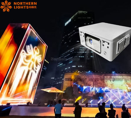 좋은 가격 대형 야외 3d 매핑 빌딩 프로젝션 쇼 홀로그램 3d 프로젝터 비디오 기계 온라인으로