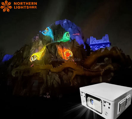 좋은 가격 드론 매핑 3D 외관 프로젝터 홀 건축물 투영 텍스처 애니메이션 곡선 온라인으로