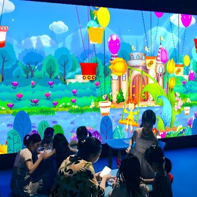 좋은 가격 전문가용 3D AR 인터랙티브 프로젝션 페인팅 벽 그래피티 수족관 숲 온라인으로