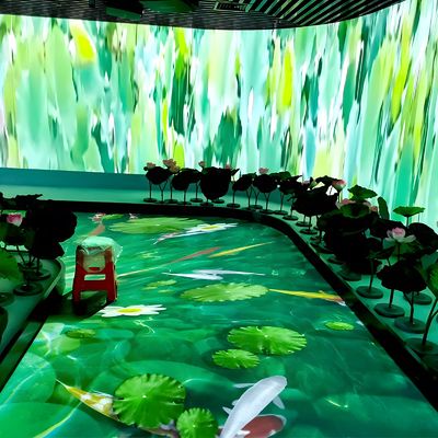 좋은 가격 장식용 벽면 시트 크리에이티브 3D 프로젝션 매직 벽화 인터랙티브 경험 온라인으로