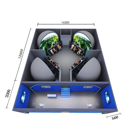 좋은 가격 맞춤 제작 360도 돔 프로젝터 화면 360도 프로젝션 화면 온라인으로