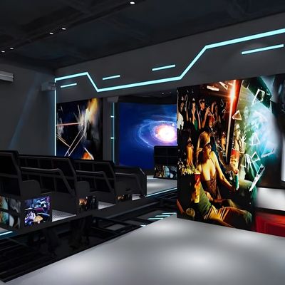 좋은 가격 2열 10석 Vr 영화 3d 궤도 영화 트랙 몰입 프로젝션 온라인으로