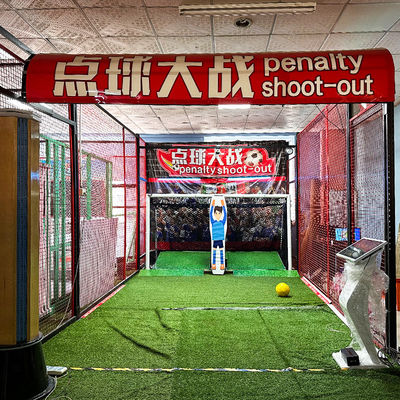좋은 가격 Indoor Penalty Shootout Sports Games Intelligent Robot Goalkeeper 온라인으로