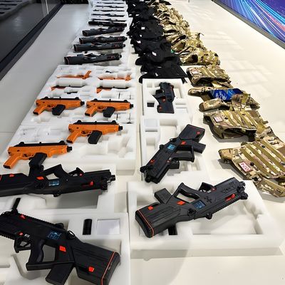 좋은 가격 Wireless Laser Tag Equipment with 8 Playing Modes for 12-30 Players in 180-500 sqm Indoor Outdoor Game Set 온라인으로