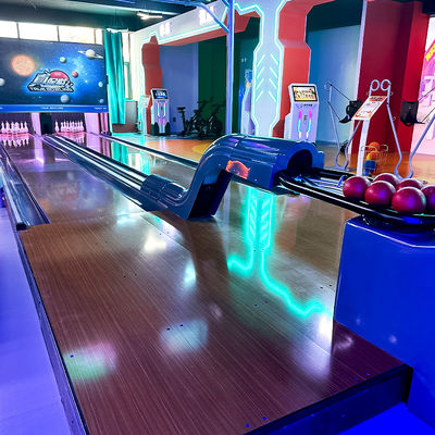 좋은 가격 Coin Operated Bowling Machine with 2000kg Capacity and 590X240X240 cm Size for Indoor Entertainment 온라인으로