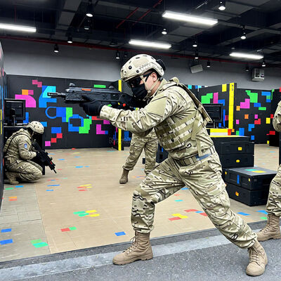 좋은 가격 전문 레이저 태그 시스템 - 실내/실외 사용을 위한 전술 훈련 및 전투 게임 장비 온라인으로